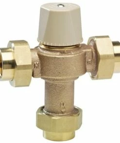 Outlet 💯 Watts Series LFMMV 1 in. Thermostat Tempering Valve 🛒
