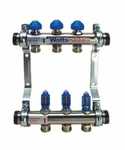 Best deal 👏 Watts 1 x 1 x 1 x 1 in. Stainless Steel Flowmeter M-3 Manifold with Trunk Isolation Kit 😉