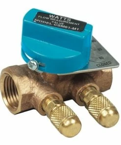 Outlet 👏 Watts Series CSM-61-T 3/4 in. FTP Flow Measurement Valve Bronze 👏