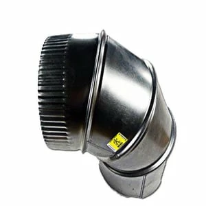 New ๐ Elgen Manufacturing 4 in. 24 ga 90 Degree Duct Elbow ๐